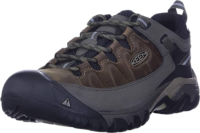 KEEN Men's-Targhee 3 Low Height Waterproof Hiking Shoes, Steel