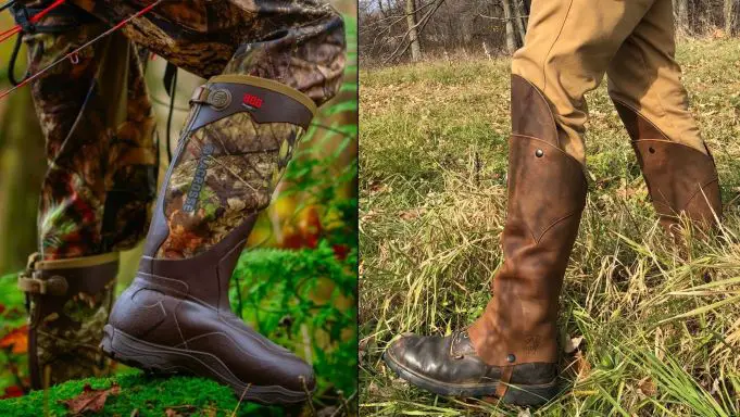 Leather vs. Rubber Hunting Boots