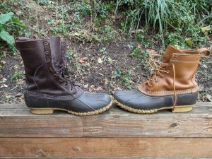 Maine Hunting shoes vs. Bean Boots