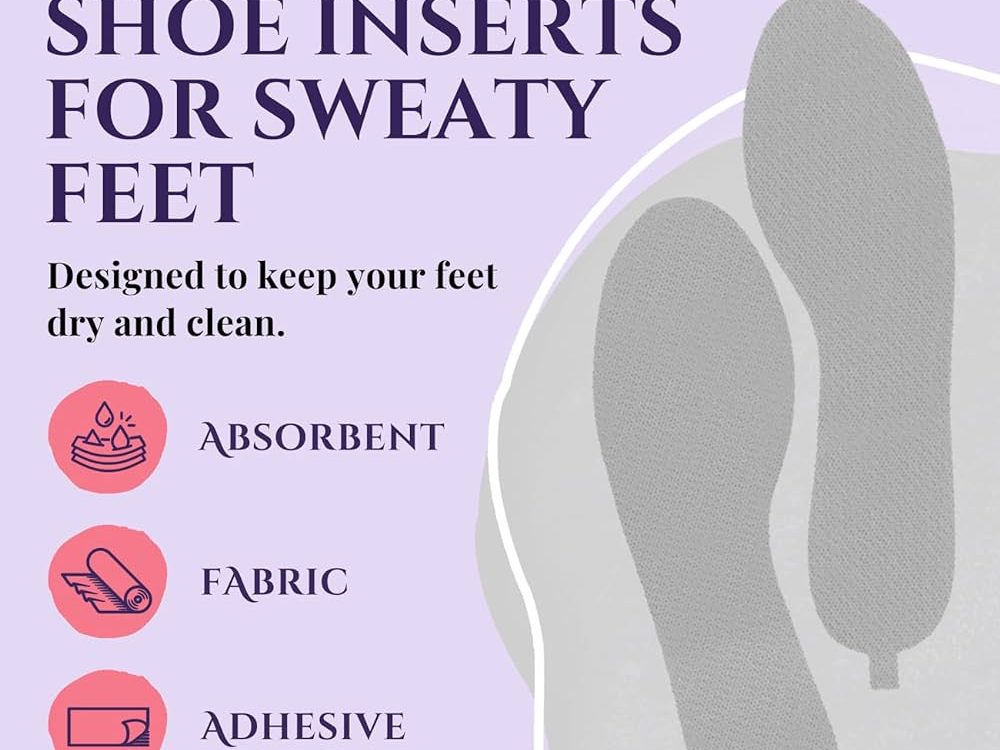 Shoe Inserts Can Help with Sweaty Feet